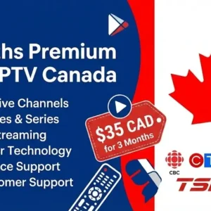 IPTV Subscription Canada - 3 Months Premium Plan
